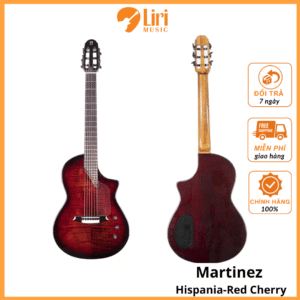 [Sale Off] Đàn Guitar Silent Classic Martinez Hispania-Red Cherry