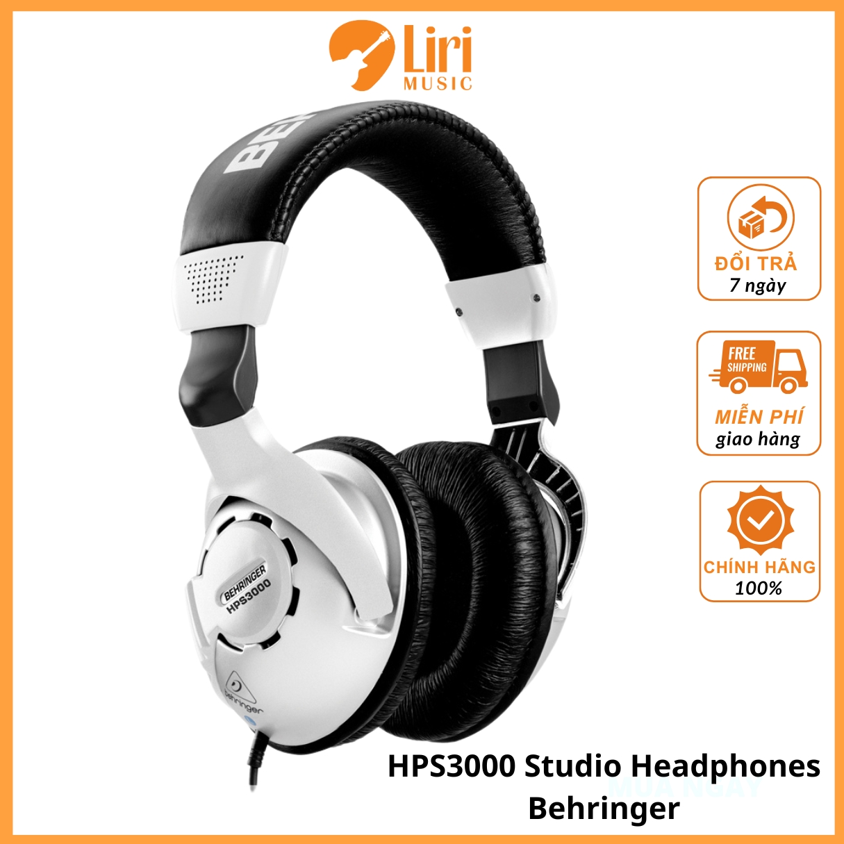 HPS3000 Studio Headphones Behringer