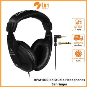 HPM1000-BK Studio Headphones Behringer