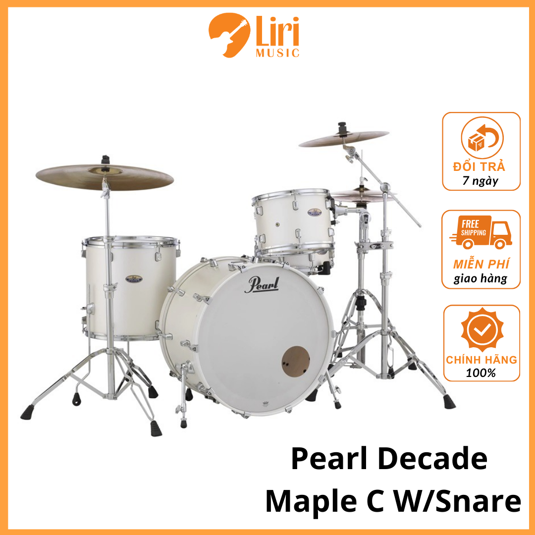 Trống Cơ Pearl Decade Maple C W/Snare