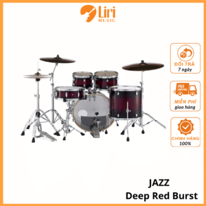 Bộ trống JAZZ Pearl DMP925SP/C261 Gloss Deep Red Burst