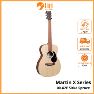 Martin X Series 00-X2E Sitka Spruce Acoustic Guitar w/Bag (B-Stock)