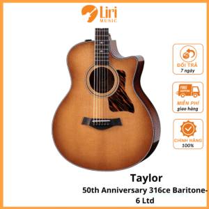 Đàn Acoustic Taylor 50th Anniversary 316ce Baritone-6 Ltd
