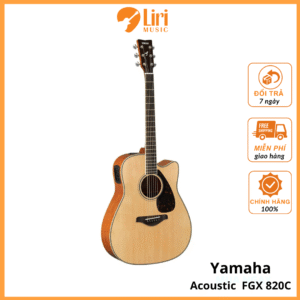 Đàn Guitar Acoustic Yamaha FGX 820C