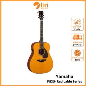 Đàn Guitar Acoustic Yamaha FGX5- Red Lable Series