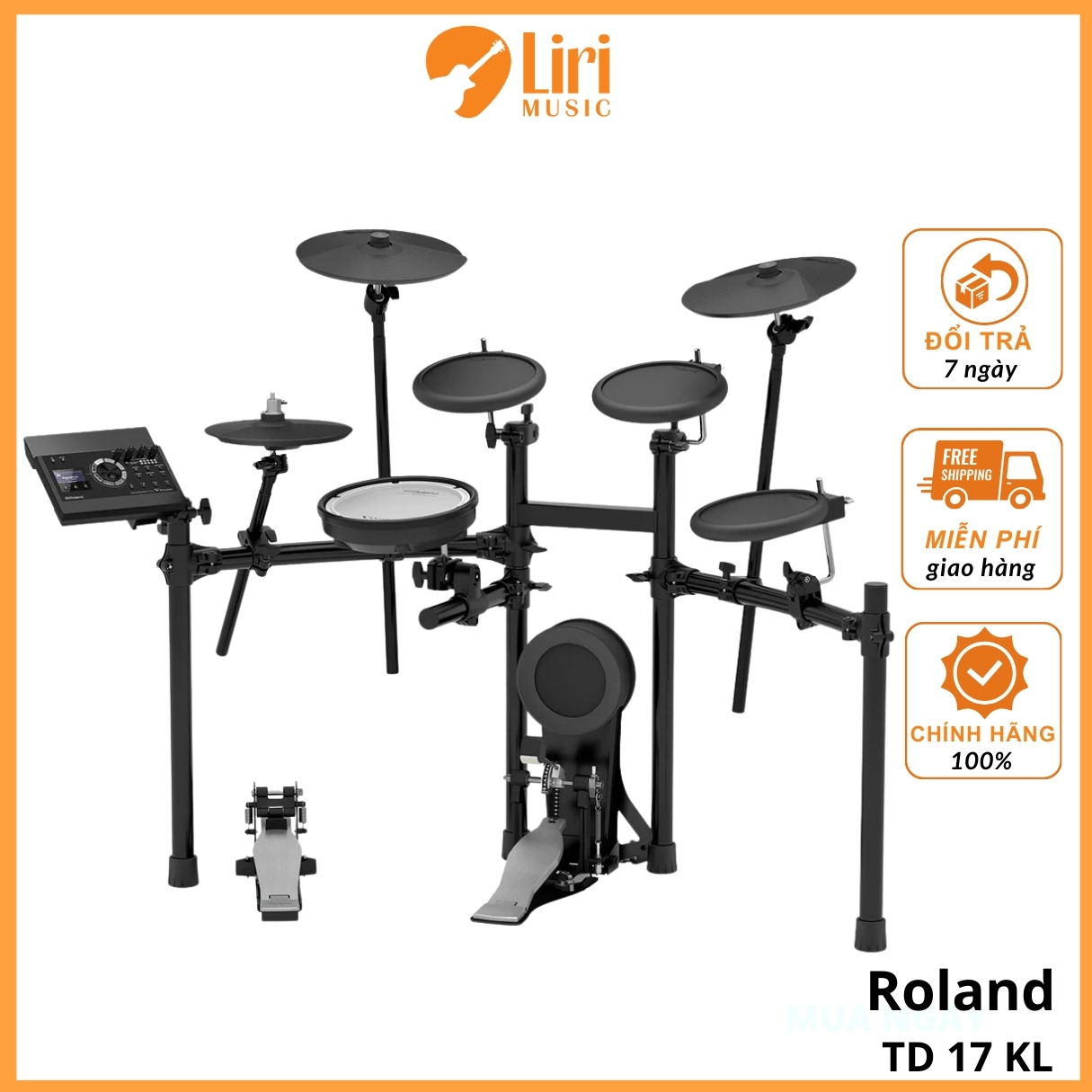 Trống Điện Roland TD 17 KL