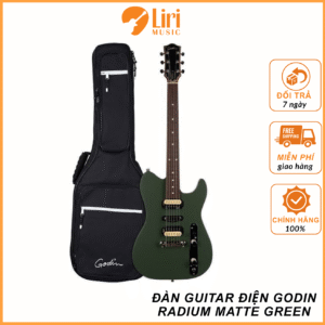 Đàn Guitar Điện Godin Radium Matte Green