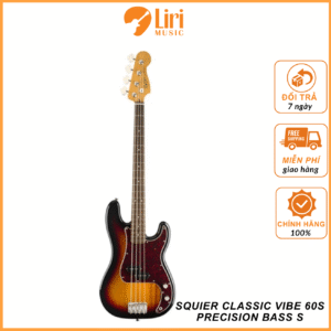 Đàn Guitar Bass Squier Classic Vibe 60s Precision Bass S, Laurel Fingerboard - 4 Strings
