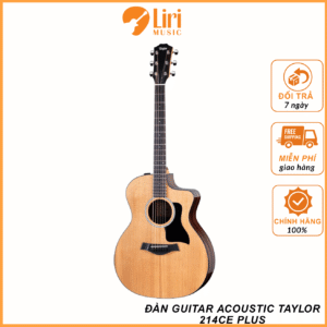 Đàn Guitar Acoustic Taylor 214CE Plus