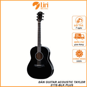 Đàn Guitar Acoustic Taylor 217e-BLK Plus