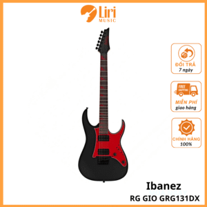 Đàn Guitar Điện Ibanez RG GIO GRG131DX, Black Flat