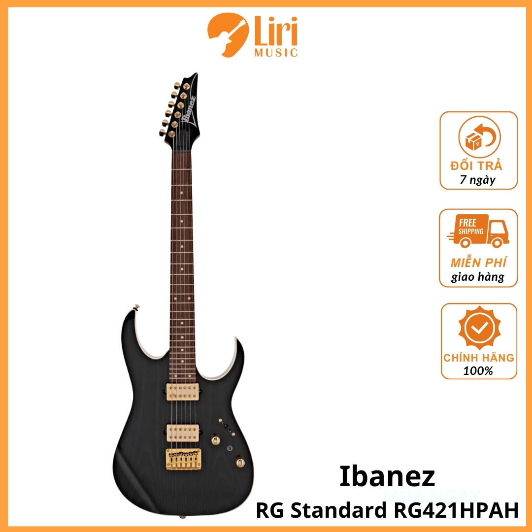 Ibanez RG Standard RG421HPAH, Blue Wave Black