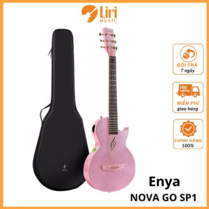 Đàn Guitar Acoustic Enya NOVA GO SP1 AcousticPlus, Sparkling Pink
