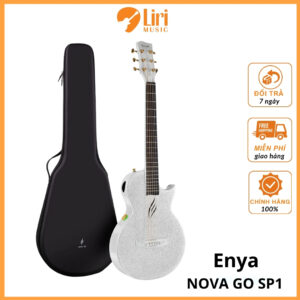 Đàn Guitar Acoustic Enya NOVA GO SP1 AcousticPlus, Sparkling Silver