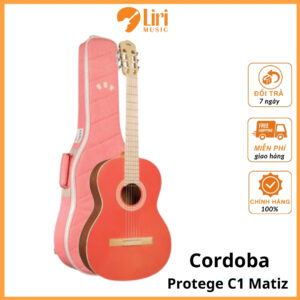 Đàn Guitar Classic Cordoba Protege C1 Matiz/Coral w/Bag