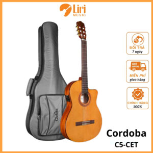 Đàn Guitar Classic Cordoba C5-CET (Thinbody) w/Deluxe Gigbag