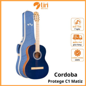 Đàn Guitar Classic Cordoba Protege C1 Matiz/Classic Blue w/Bag