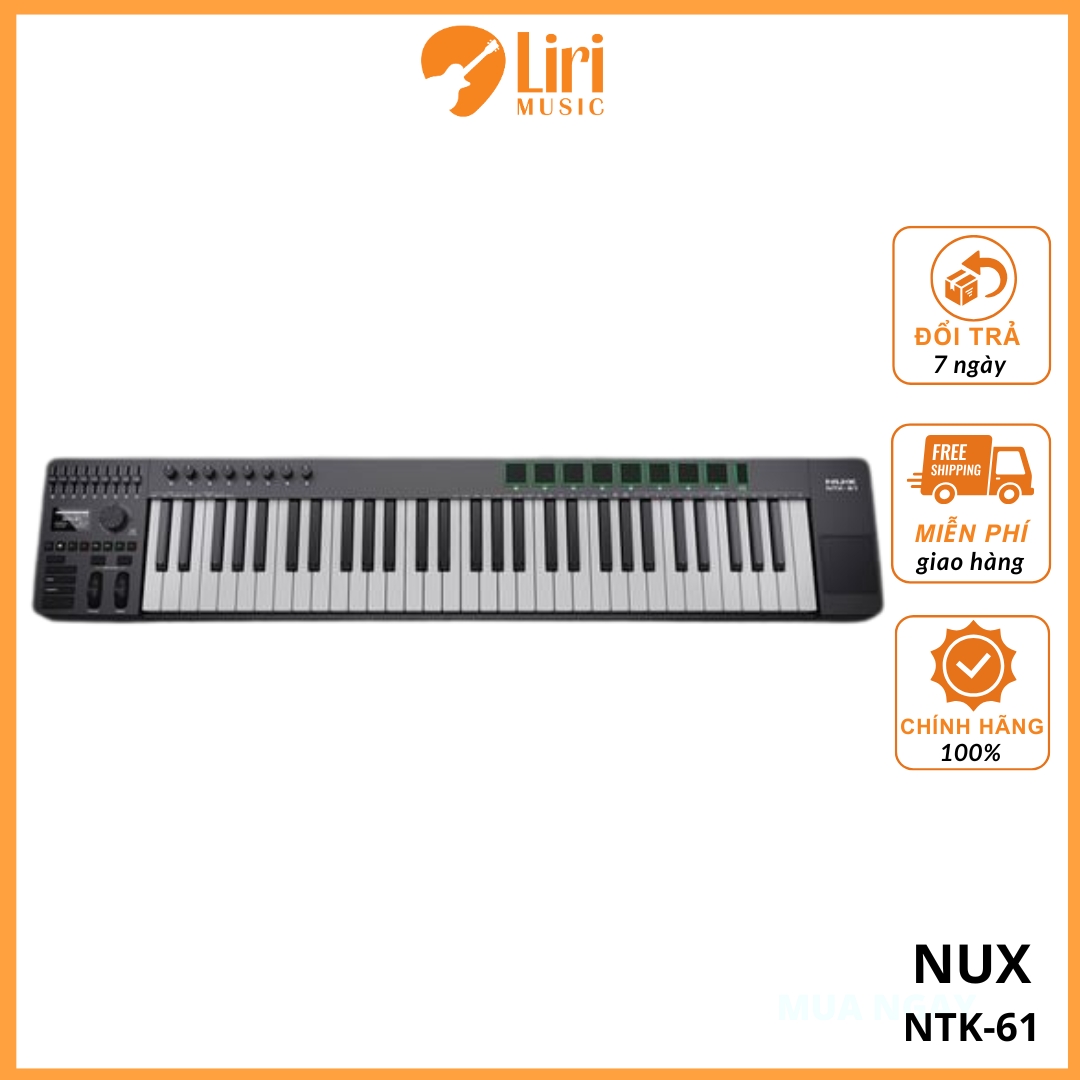MIDI Keyboard NUX NTK-61 New