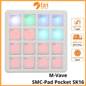Midi Controller M-Vave SMC-Pad Pocket SK16