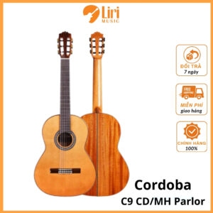 Đàn Guitar Classic Cordoba C9 CD/MH Parlor w/Bag