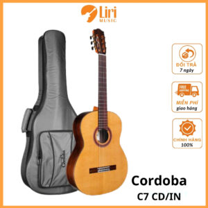 Đàn Guitar Classic Cordoba C7 CD/IN w/Bag