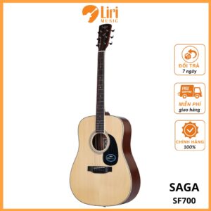Đàn Guitar Acoustic SAGA SF700