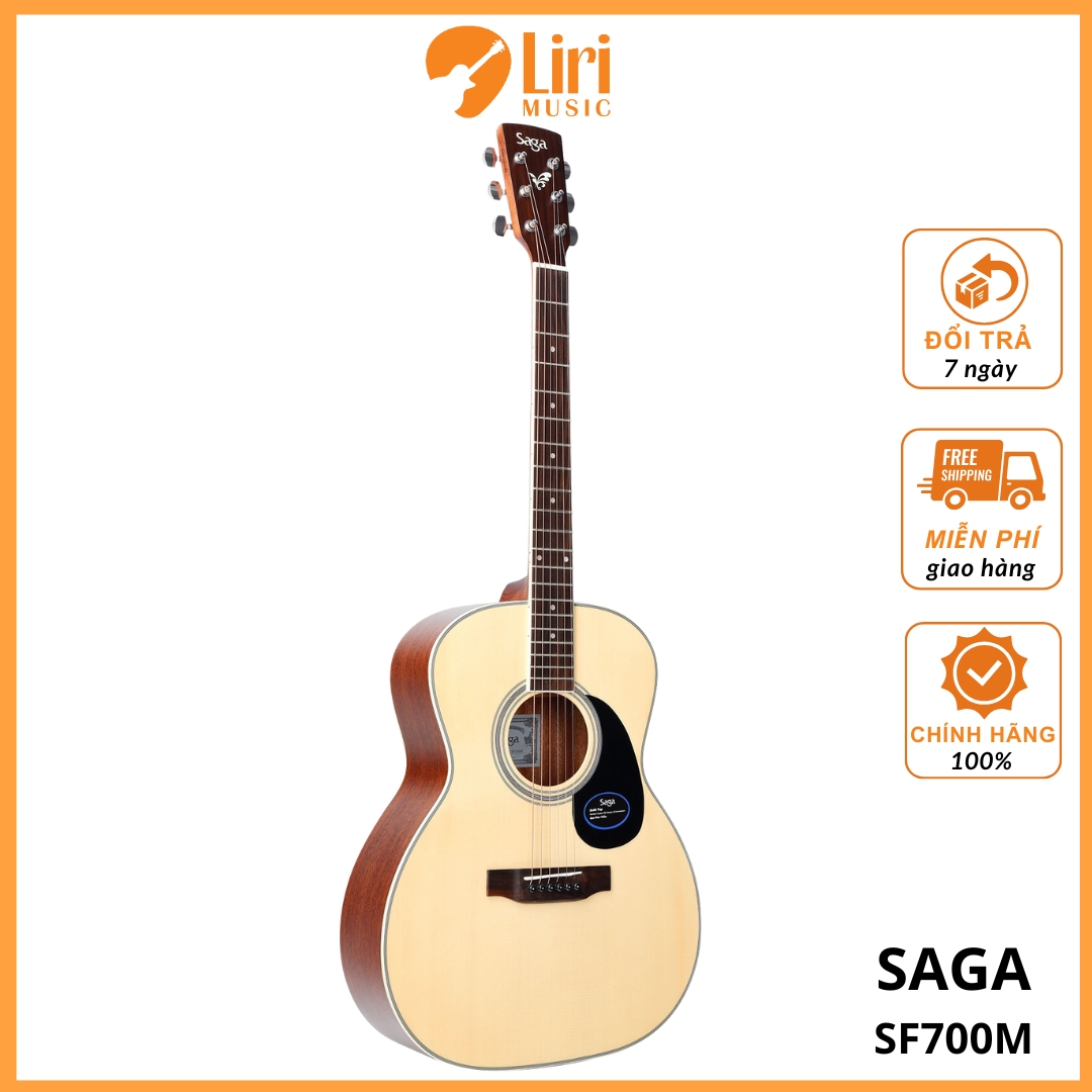 Đàn Guitar Acoustic SAGA SF700M