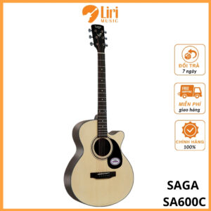 Đàn Guitar Acoustic SAGA SA600C