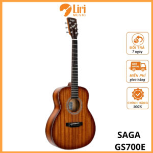 Đàn Guitar Acoustic Saga GS700E
