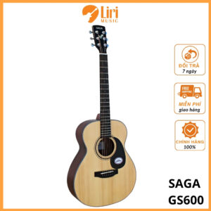 Đàn Guitar Acoustic Saga GS600