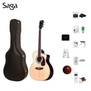 Đàn Guitar Acoustic Saga A1GCE Pro