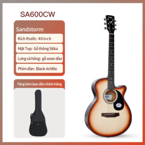 Đàn Guitar Acoustic SAGA SA600CW