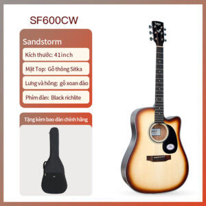 Đàn Guitar Acoustic SAGA SF600CW