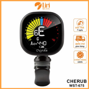 Tuner Đàn Guitar Cherub WST-675 Rechargeable Cab Tune