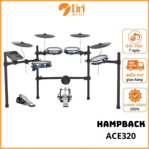Trống Điện Tử Hampback ACE320 Chính Hãng | LIRI music