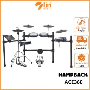 Trống Điện Tử Hampback ACE360 Cao Cấp Chính Hãng | LIRI music